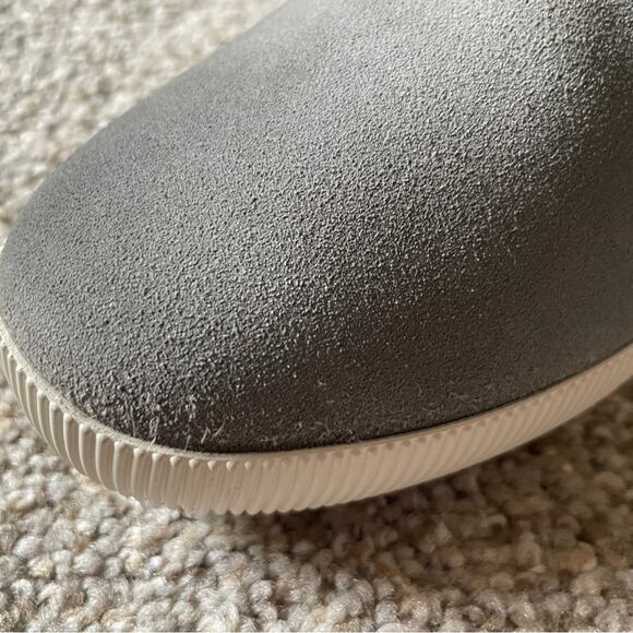 SOREL Womens/Teen OUT N ABOUT PULL ON WEDGE Bootie Size 8.5 Sea Salt Grey - Picture 5 of 8